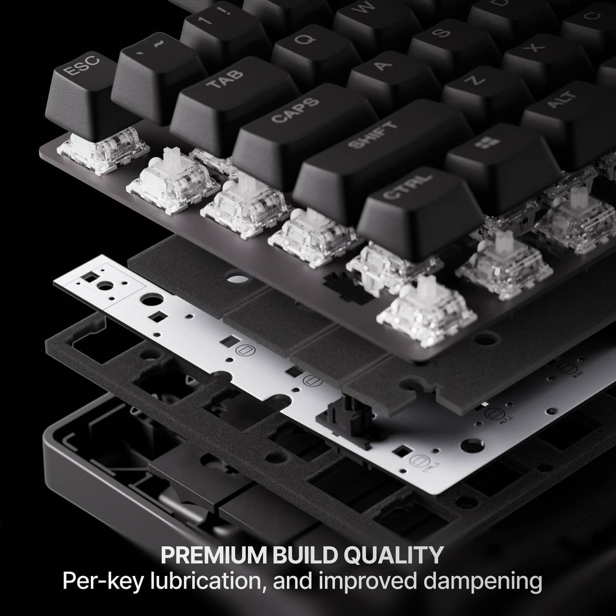 SteelSeries - Apex Pro TKL Gen 3 Wireless Magnetic Hall-Effect OmniPoint Adjustable Gaming Keyboard with Rapid Tap - Black