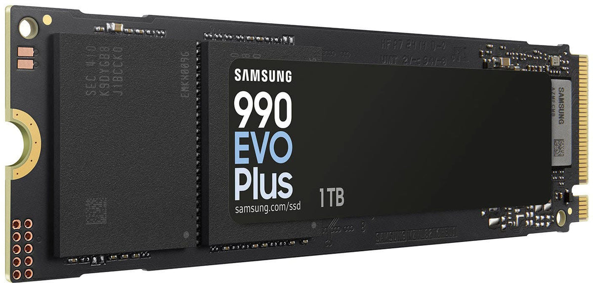 Samsung - Geek Squad Certified Refurbished 990 EVO PLUS SSD 1TB, PCIe Gen 4x4 | 5x2 M.2 2280, Speeds Up to 7,150 MB/s
