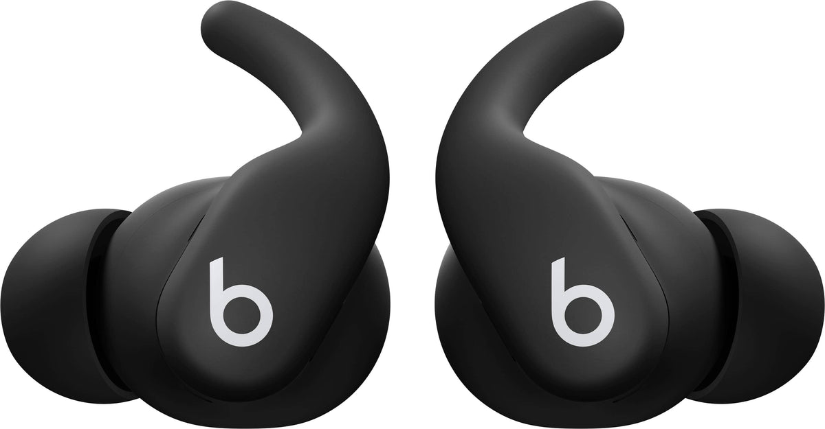 Beats - Powerbeats Fit True Wireless Active Noise Canceling Earbuds - Jet Black