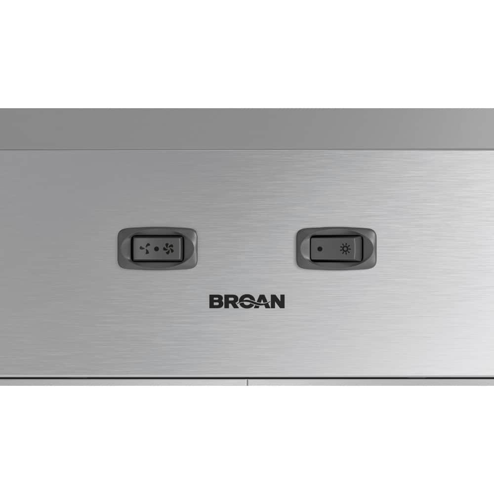 Broan - 30 inches - Convertible - Under cabinet Range Hood - Stainless Steel