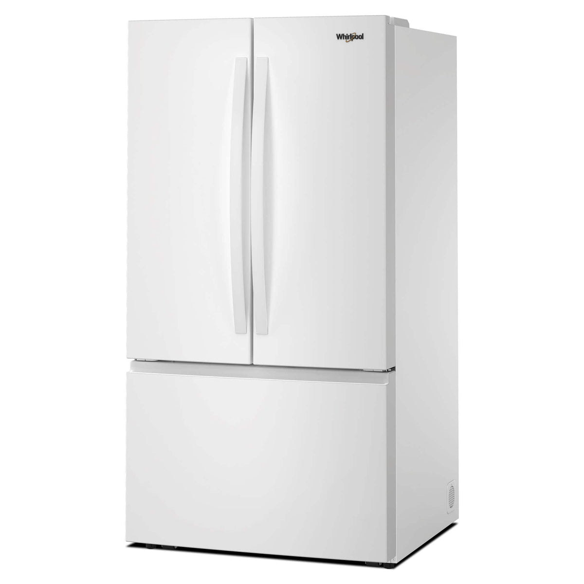 Whirlpool - 36 in. Wide 31 cu. ft. French Door Refrigerator with Ice Maker and Family-Sized Capacity - White