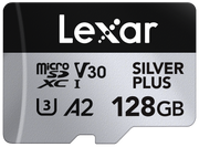 Lexar - Professional SILVER PLUS microSDXC 128 GB