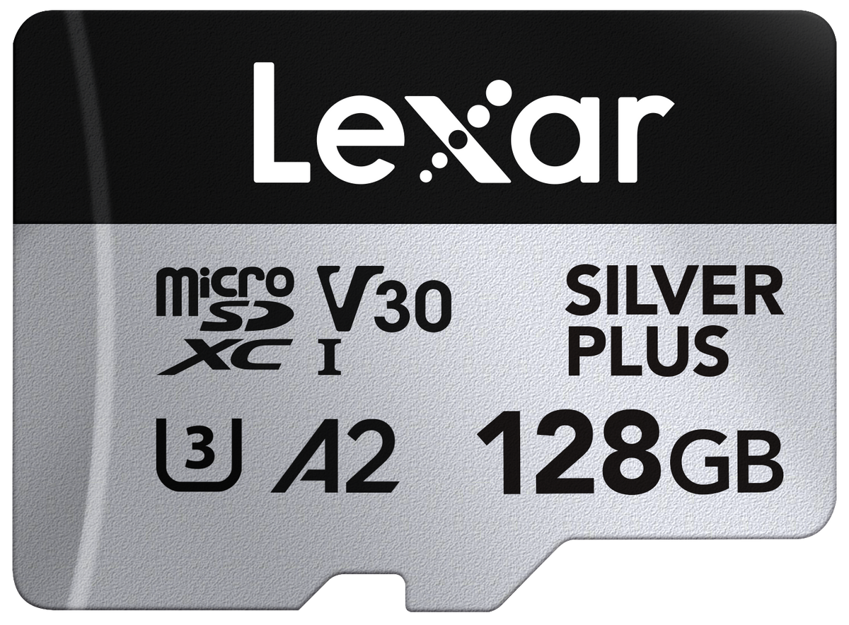 Lexar - Professional SILVER PLUS microSDXC 128 GB