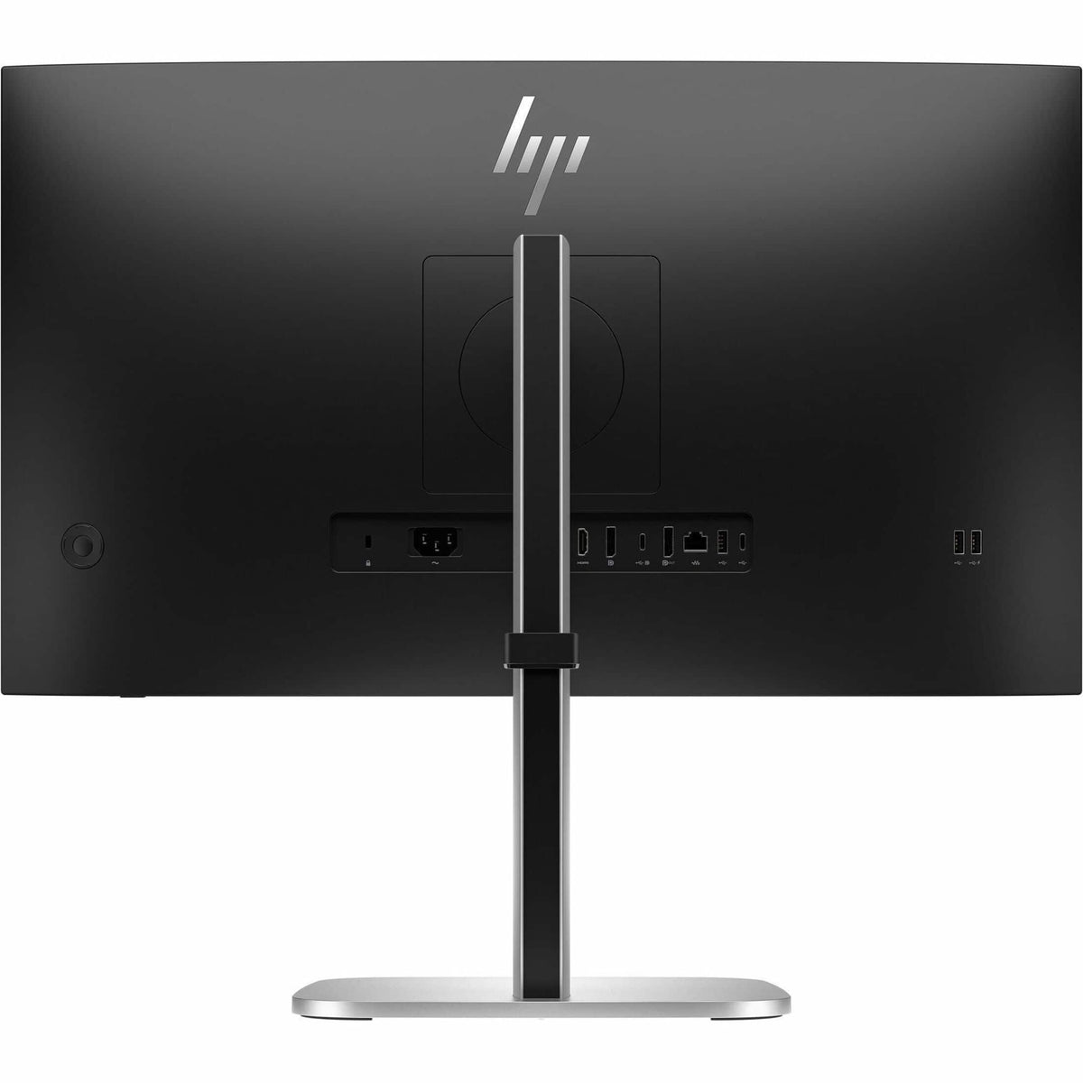 HP - 27" IPS LED 100Hz Monitor (USB, HDMI) - Jet Black, Black, Silver