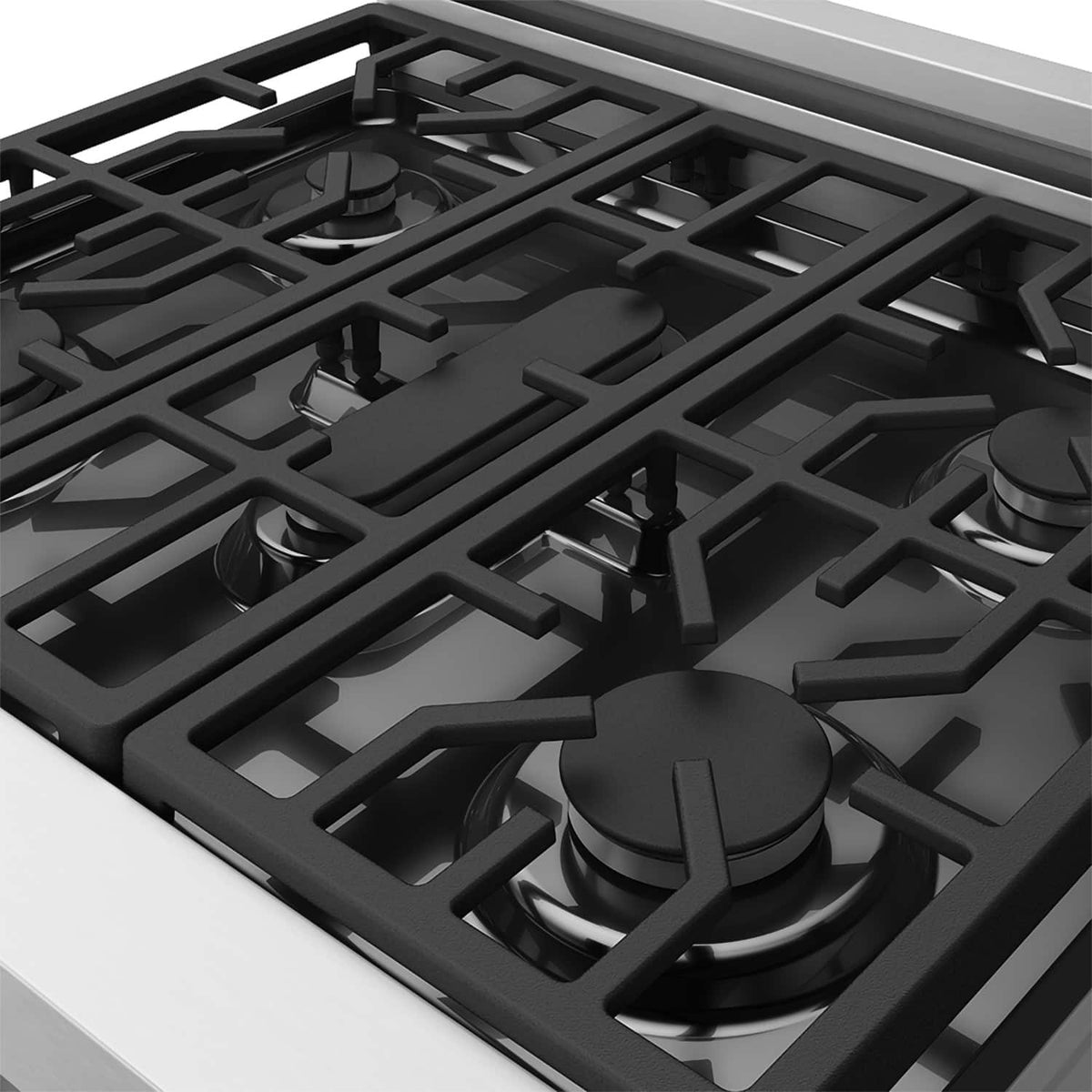 Gordon Ramsay Series by Thor Kitchen 4.55 Cu. Ft Freestanding Gas Range with Rose Gold Hardware - Stainless Steel
