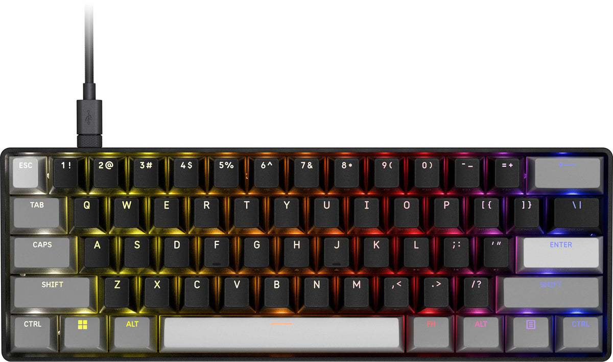 CORSAIR - CLIPPER PRO MINI 60 Hall Effect Gaming Keyboard - Black