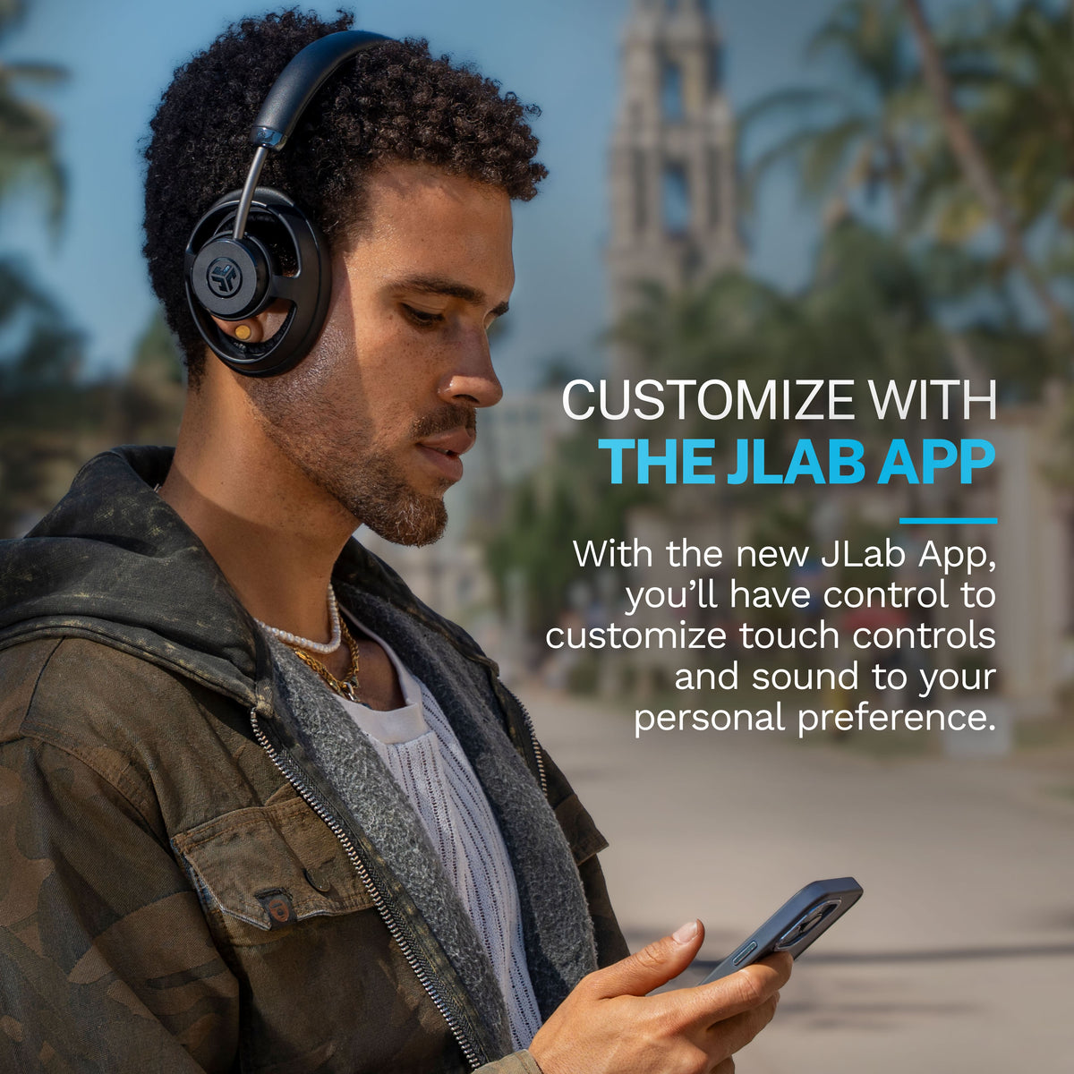 JLab - JBuds Open Wireless Open-Ear Headphones - Black