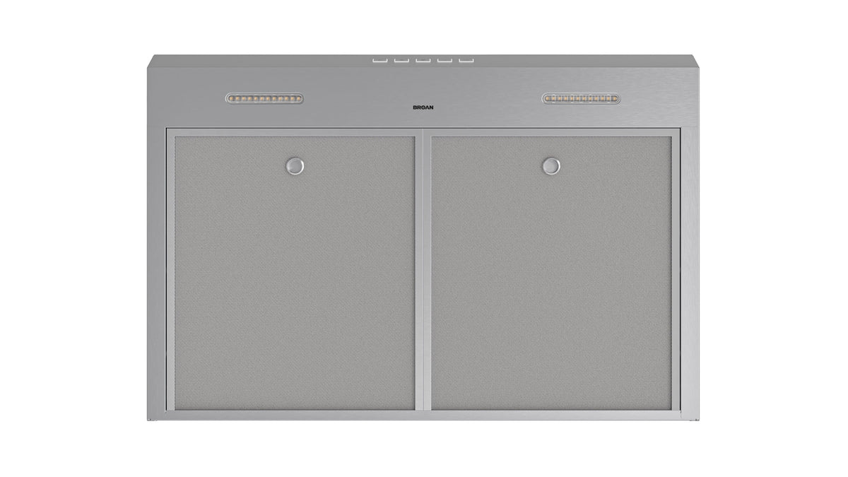Broan - 30 inches - Convertible - Under cabinet Range Hood - Stainless Steel