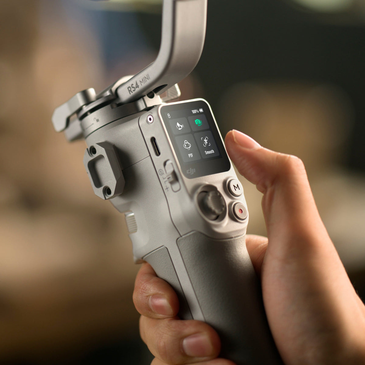 DJI - RS 4 Mini 3-Axis Gimbal Stabilizer - Gray