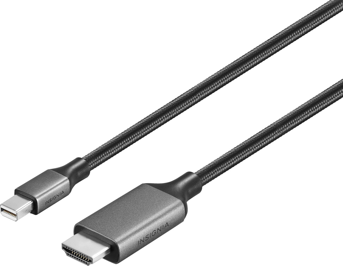 Insignia™ - 6 ft. Mini DisplayPort to HDMI Cable - Black