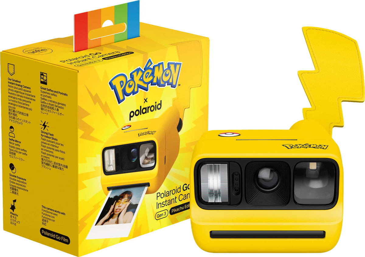 Polaroid - Go Generation 3 Pokémon Pikachu Edition - Yellow