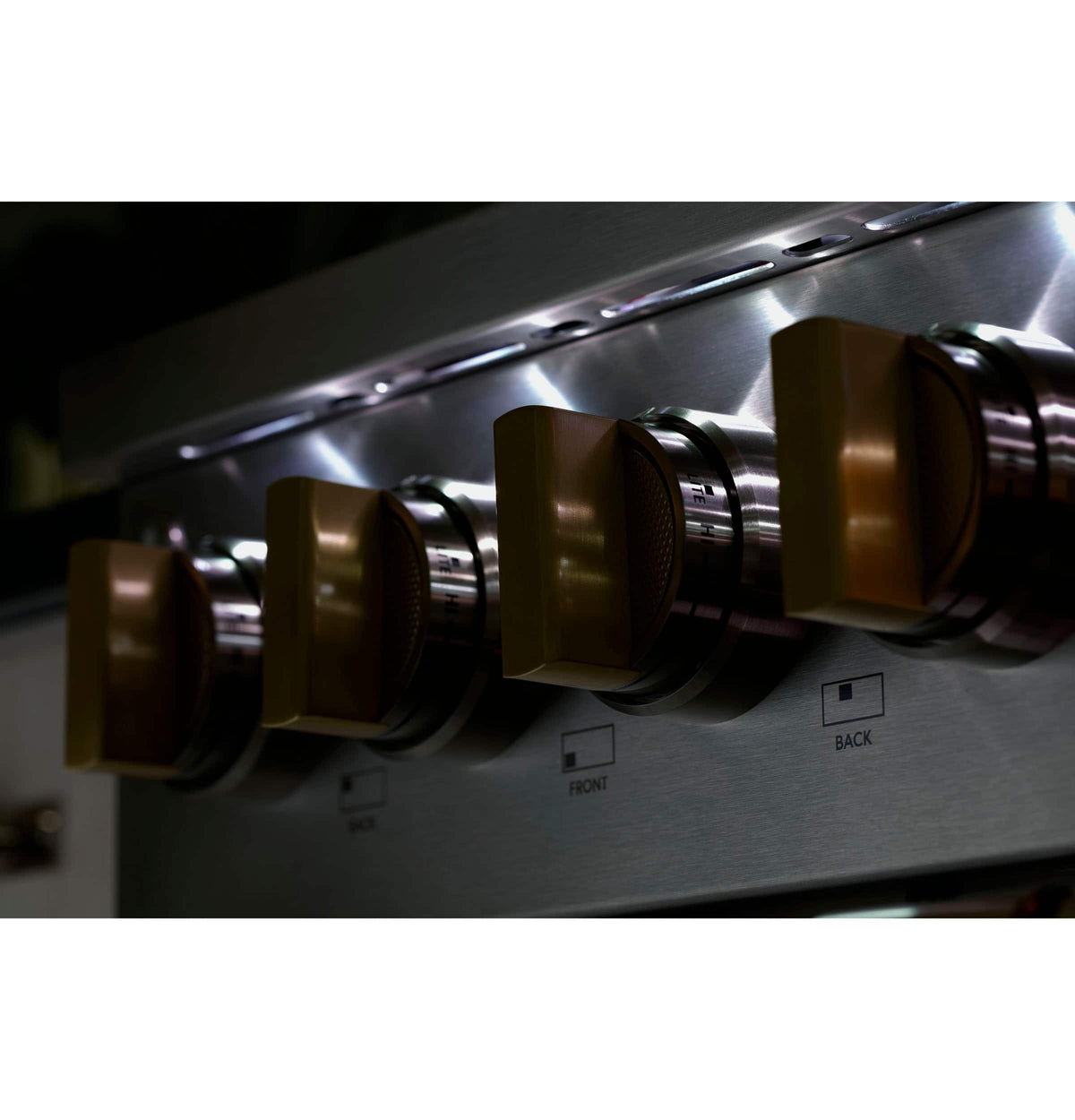 Monogram - 36" Built-In Gas Cooktop with 6 Burners and Professional Versatile Burner Configuration - Stainless Steel