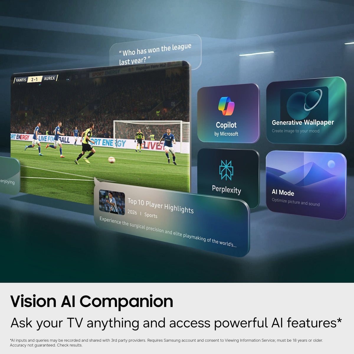 Samsung - 85" Class R95H Series Micro RGB 4K Glare-Free TV with SamsungVisionAI (2026)