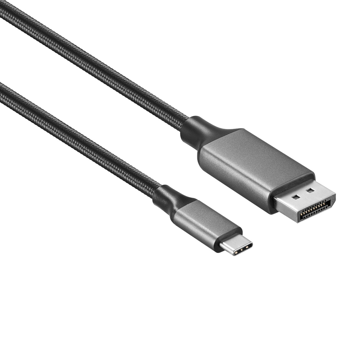 Insignia™ - 6 ft. USB-C to DisplayPort Cable - Black
