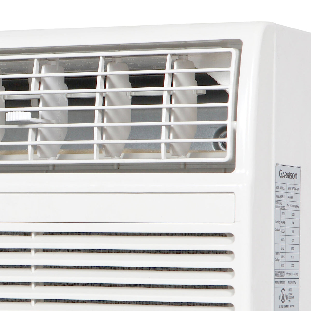 Keystone - 14,000 BTU 230V Through-the-Wall Air Conditioner with Follow Me LCD Remote Control - White