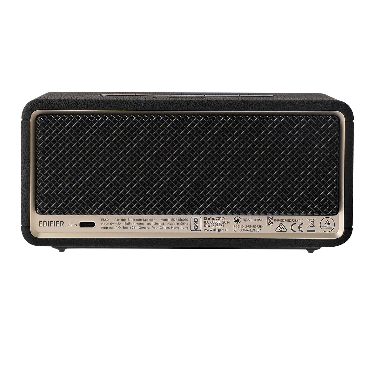 Edifier - ES60 Portable Speaker - Black