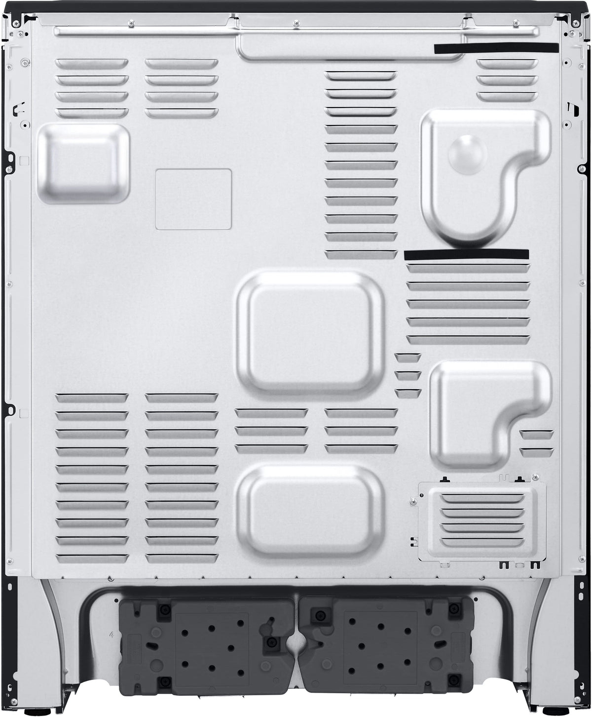LG - 30-in Wide 6.3 Cu. Ft. Slide-In Electric True Convection Range with 5 Elements, InstaView and 2 UltraHeat Elements - Stainless Steel