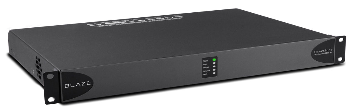 Sonance - Blaze PowerZone Connect 1008D – 1000 W DSP-enabled Class-D amplifier with 8 channels and Dante (Each) - Black