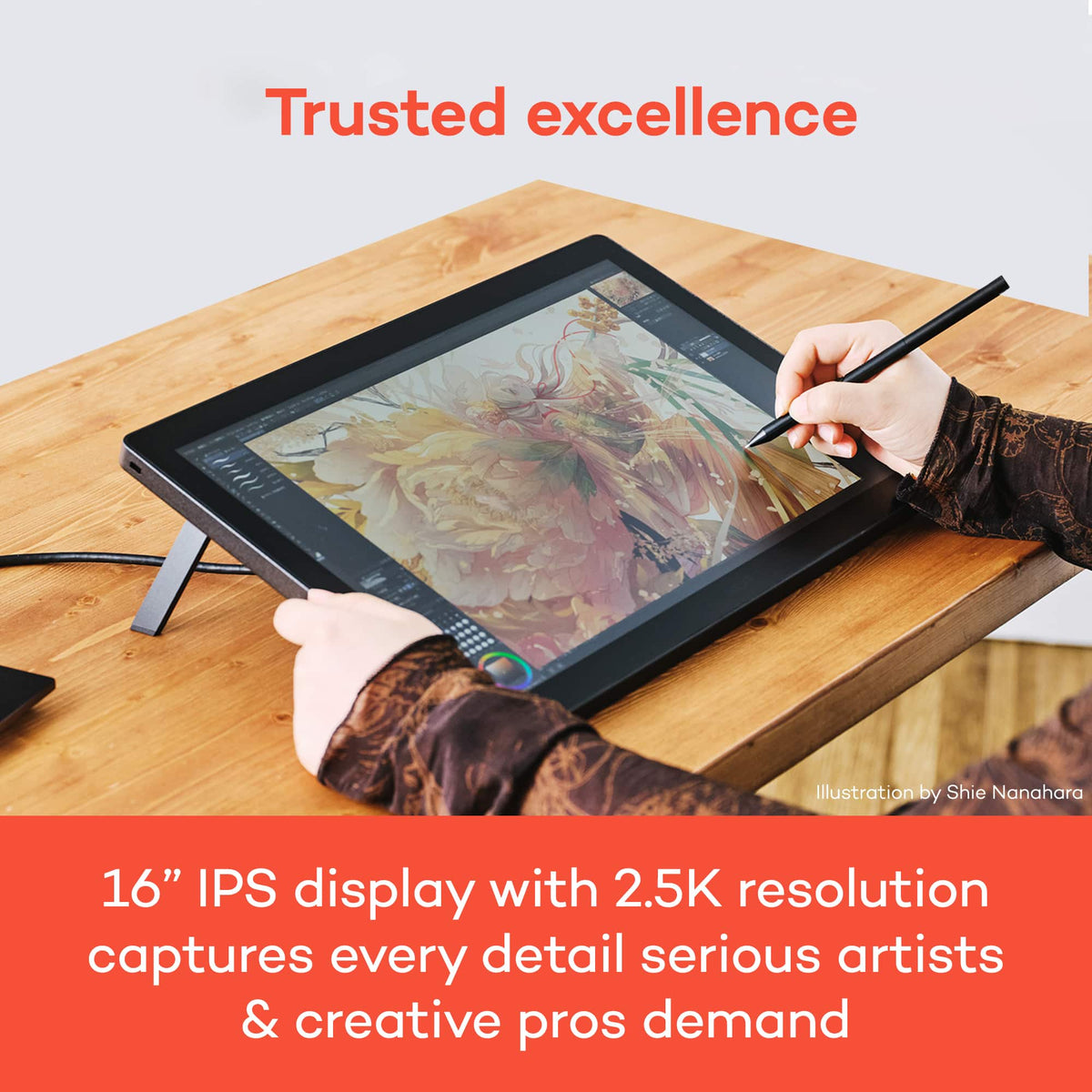 Wacom - Cintiq 16 Drawing Tablet - Black