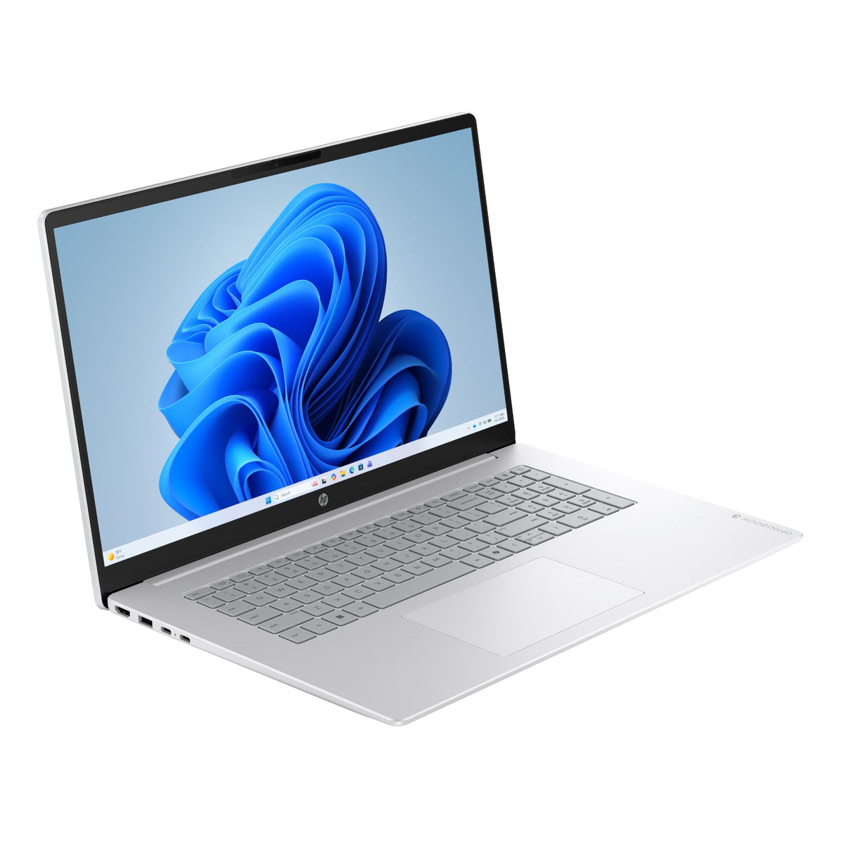 HP - OmniBook 3 - 17.3" Full HD Laptop - AMD Ryzen 5 40 (2025) - 8GB Memory - 512GB SSD - Glacier Silver