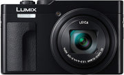 Panasonic - LUMIX ZS99 Point and Shoot Camera, Compact Camera for Travel with 30x Zoom with 24-720mm Zoom Lens, and 4K Video/Photo - Black