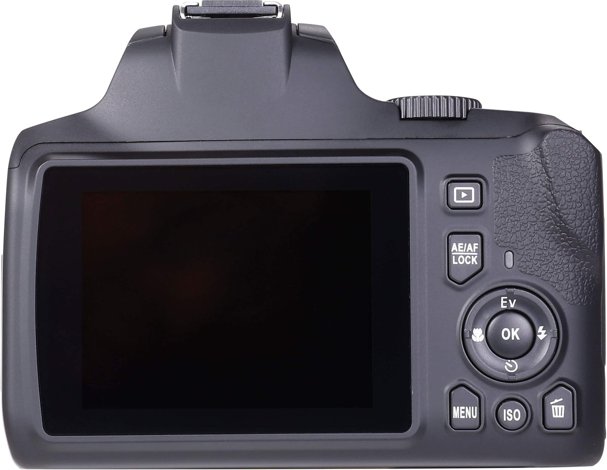 Vivitar - 4K (2160) Video Hybrid Optical Zoom Bridge Camera with Lens - Black