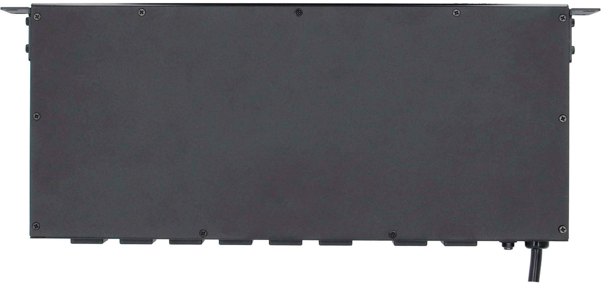 Ethereal - HELIOS 8-Outlet Unlimited Joules Surge Protector - Black Brushed Aluminum