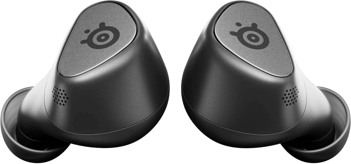 SteelSeries - Arctis GameBuds True Wireless Noise Cancelling Gaming Earbuds for PS5, PS4, PC, Switch, ROG Ally, Steam Deck - Black