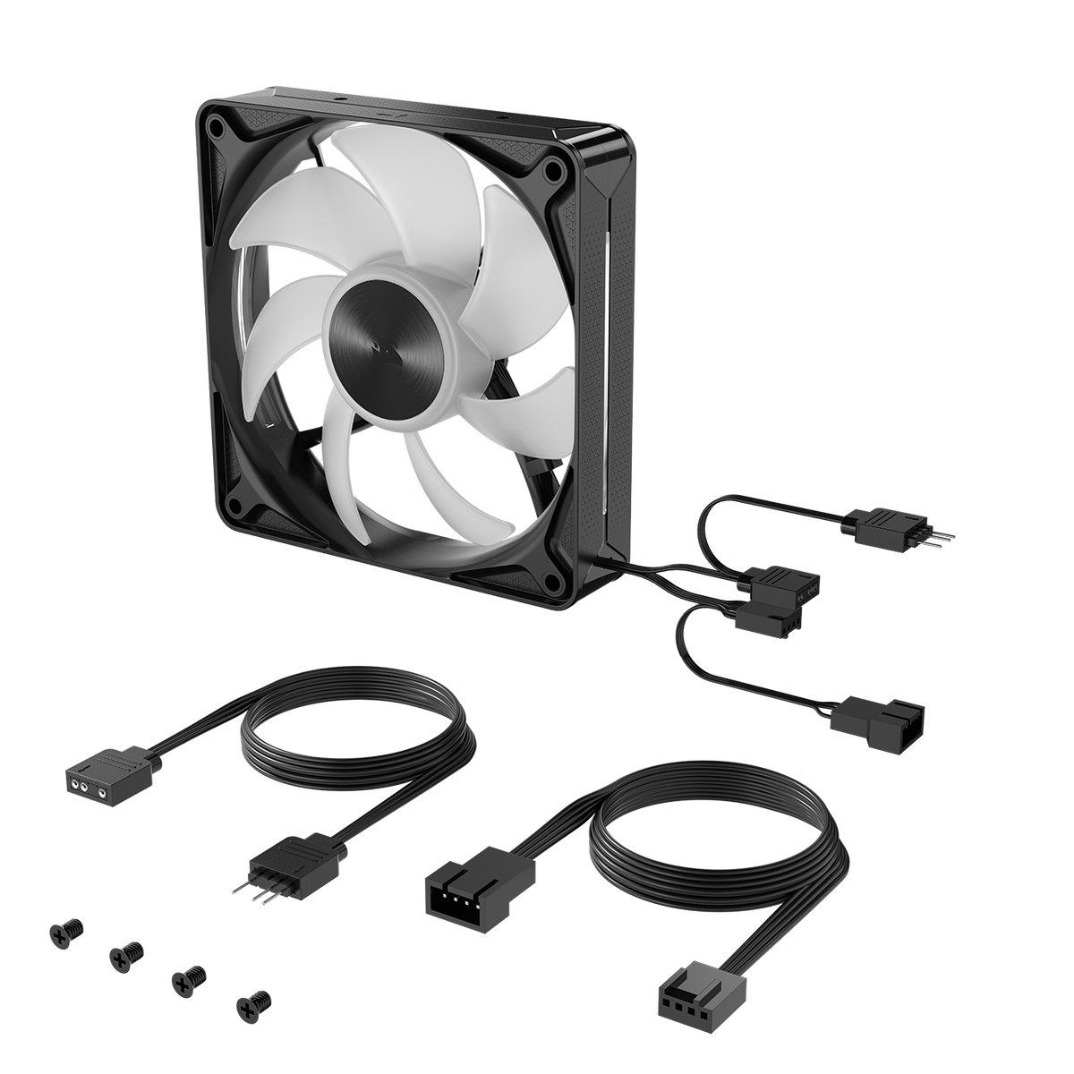 CORSAIR - RS120 II ARGB 120mm PWM Fan - Black