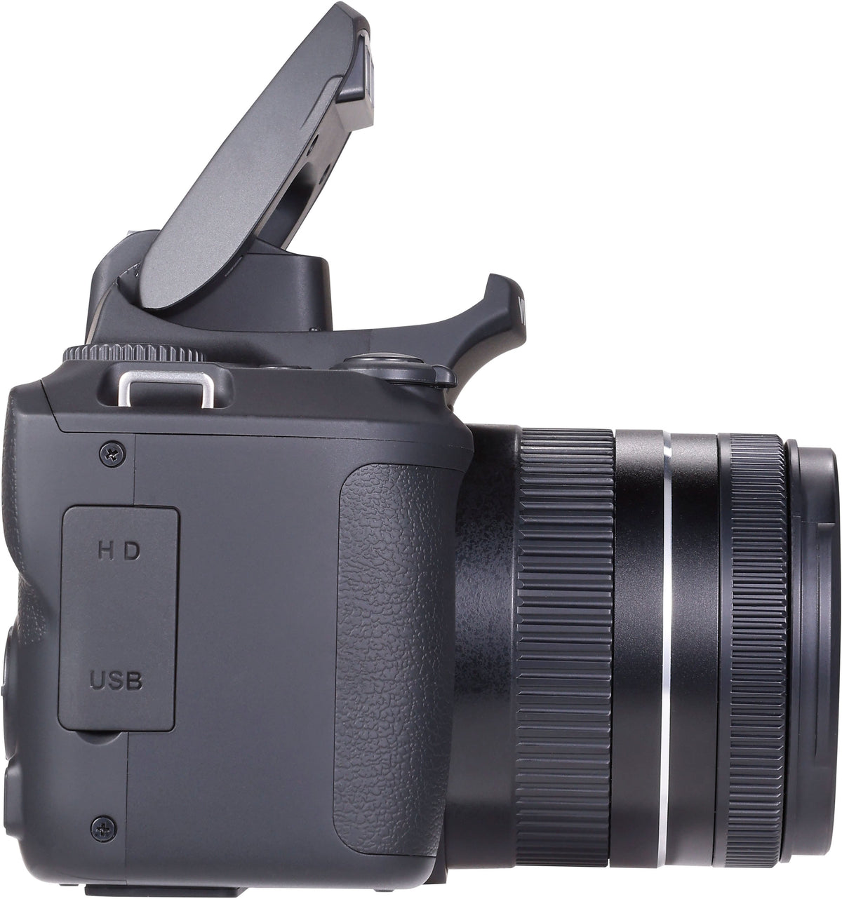 Vivitar - 4K (2160) Video Hybrid Optical Zoom Bridge Camera with Lens - Black