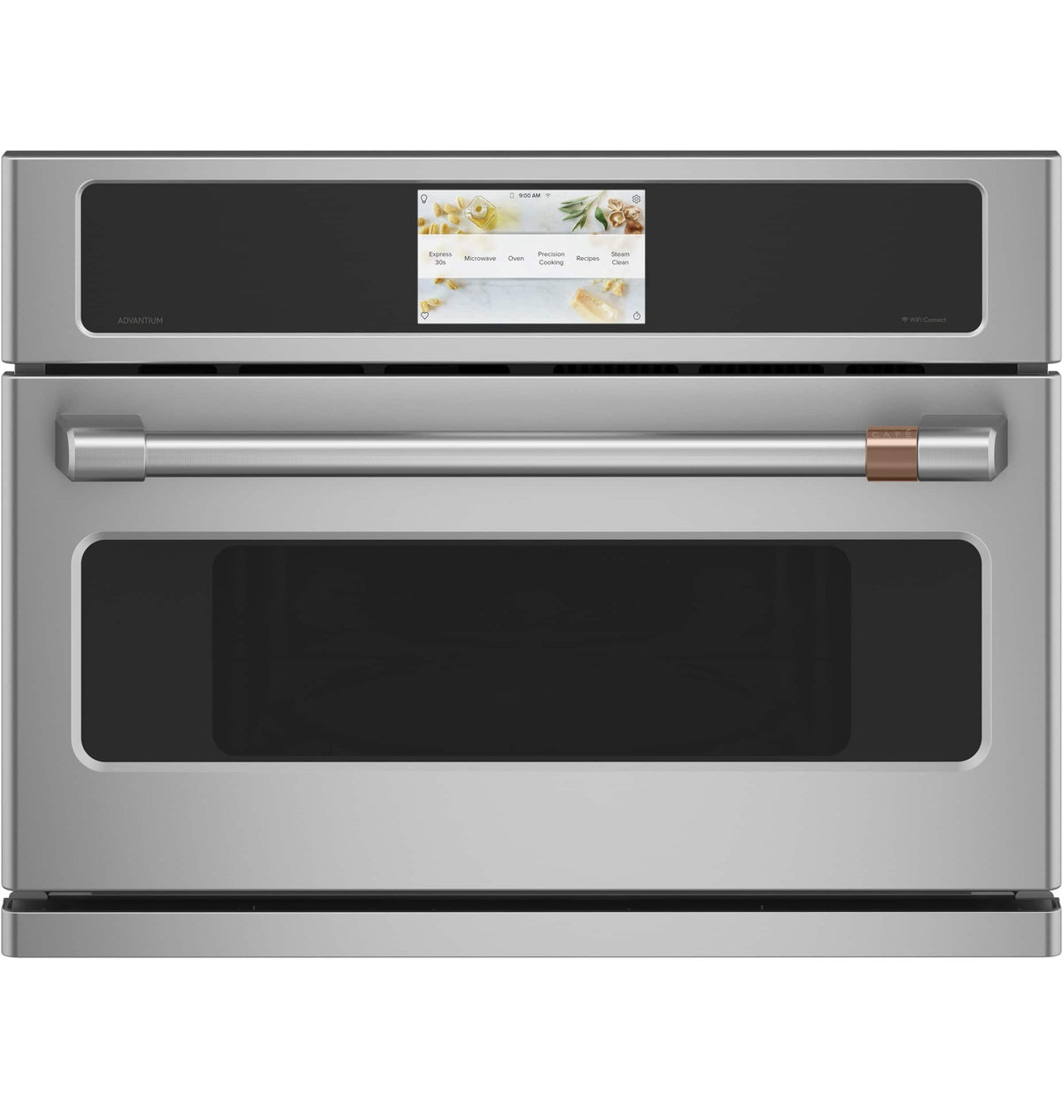 Café - 1.7 Cu. Ft. Convection Built-In Microwave with Sensor Cooking and 120V Five in One Advantium Technology - Stainless Steel