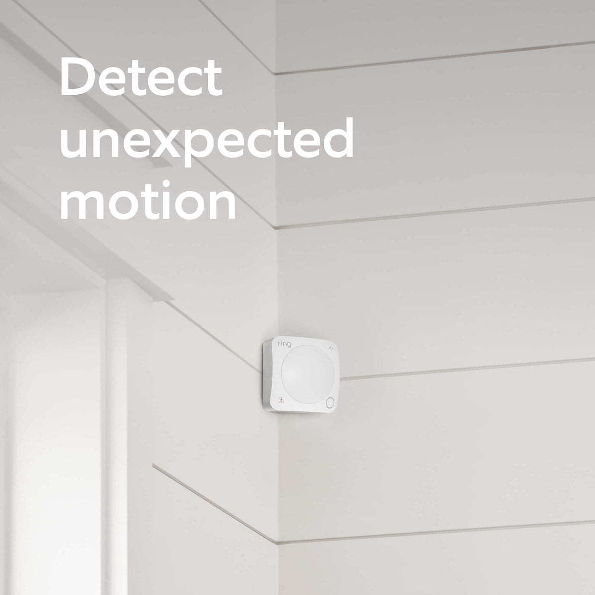 Ring - Motion Detector (newest model) – On Amazon Sidewalk, no hub needed, Pro Monitoring (sold separately), 2pk - White