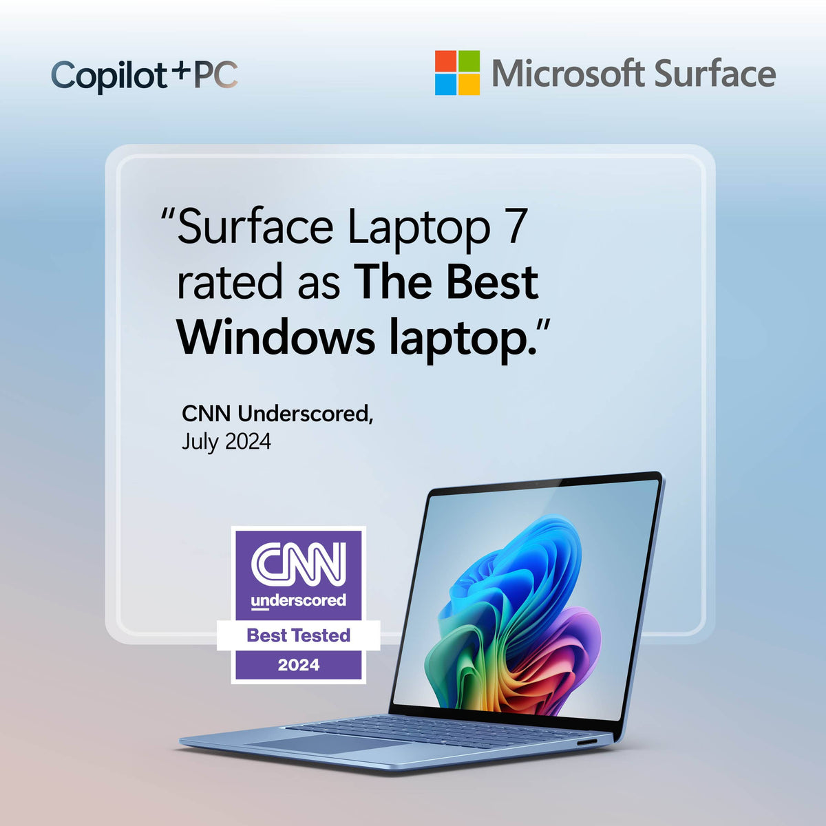 Microsoft - Surface Laptop - 15" 2K Touchscreen - Snapdragon X Elite 2024 - 16GB Memory - 512GB Storage (7th Ed) - Copilot+ PC - Black