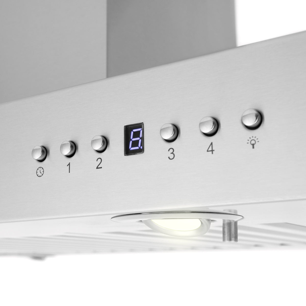 ZLINE - 36 inches - Externally Vented - Island Range Hood - Stainless Steel