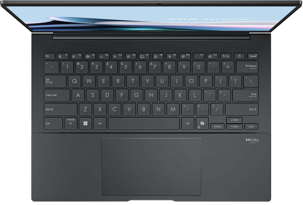 ASUS - Zenbook 14 14" 2K OLED Touchscreen Laptop - AMD Ryzen AI 9 465 2026 - 16GB Memory - 512GB Storage - Copilot+ PC - Jasper Gray