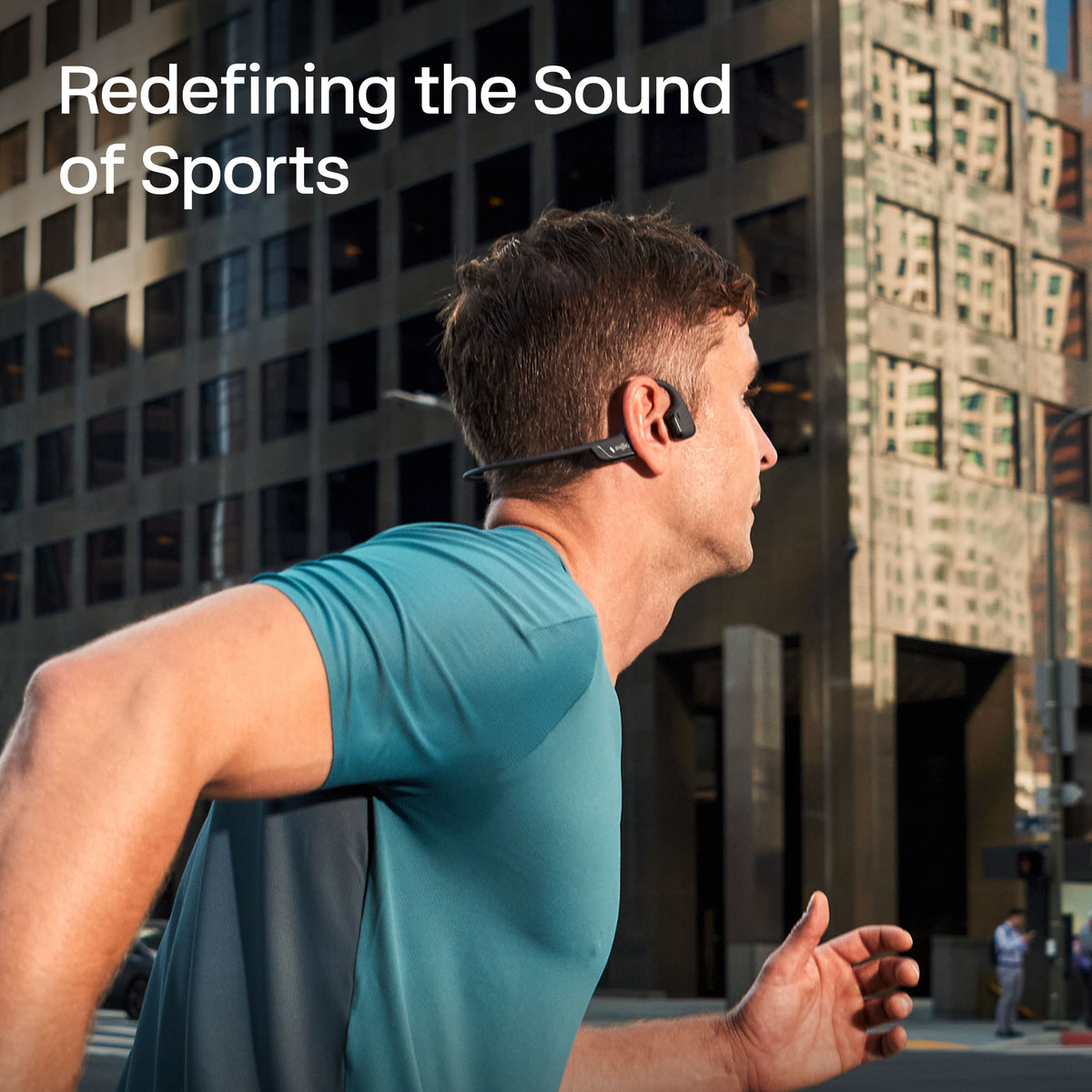 Shokz - OpenRun Pro 2 Wireless Bone Conduction Open-Ear Bluetooth Sports Headphones - Black
