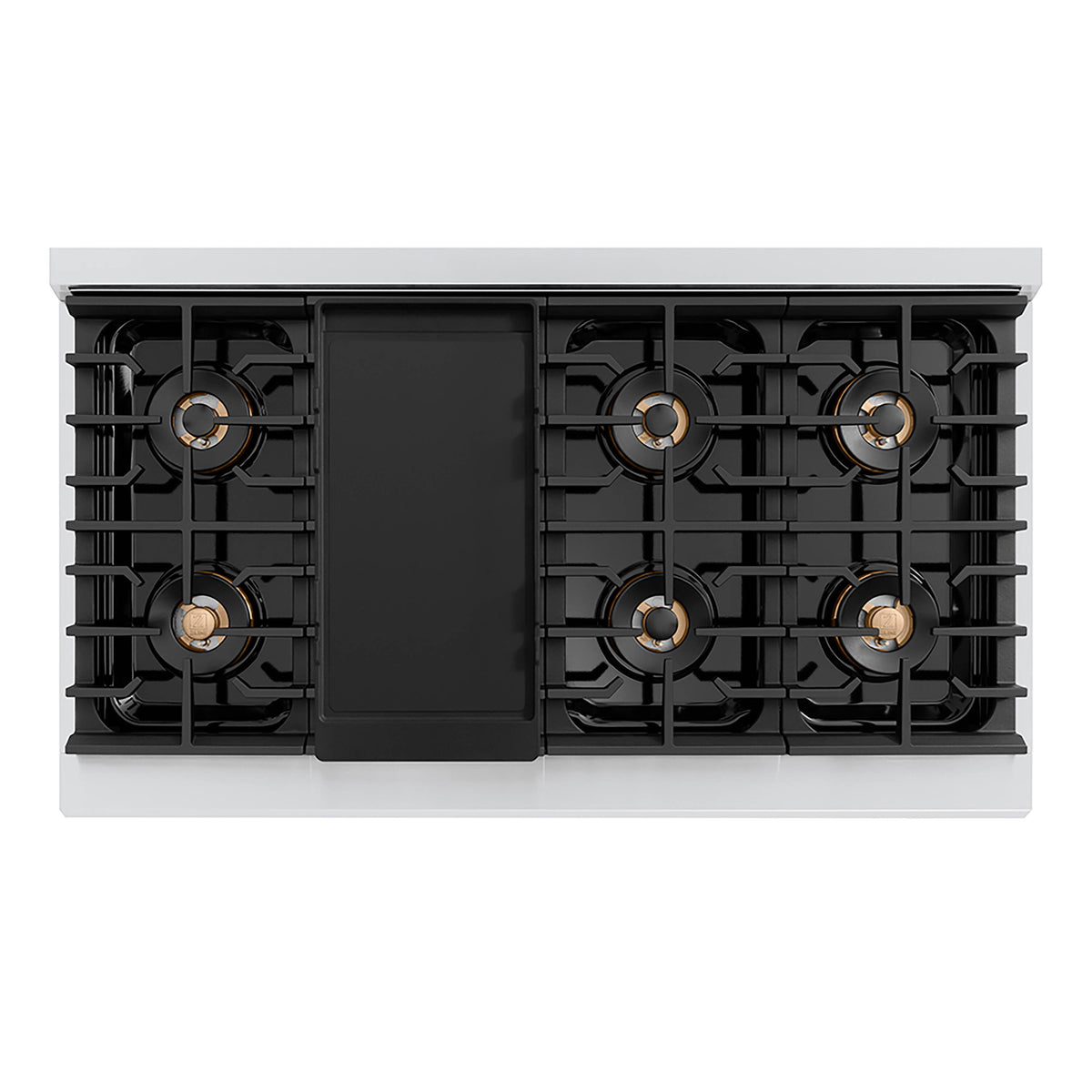 ZLINE - 48 in. Wide 8 Burner Paramount Gas Range withDual Ovens (PSGR48) - Stainless Steel