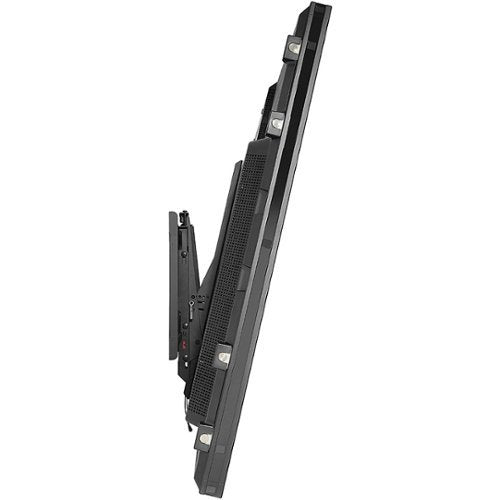 Peerless-AV - SmartMount Tilt Display Wall Mount For Most 60" - 98" Flat Panel Displays - Semi-gloss Black