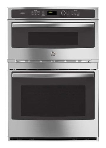 GE Profile - 30" Built-In Double Electric Convection Wall Oven - Stainless Steel