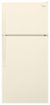 Whirlpool - 28 in. Wide 14.3 cu. ft. Top-Freezer Refrigerator - Biscuit