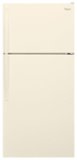 Whirlpool - 28 in. Wide 14.3 cu. ft. Top-Freezer Refrigerator - Biscuit