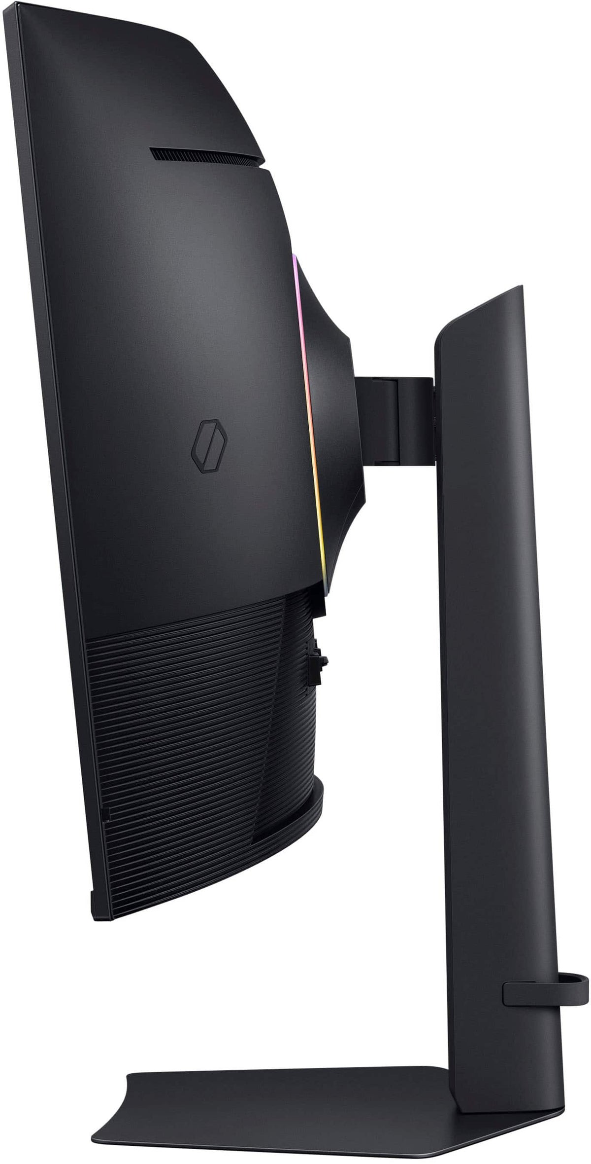 Samsung - 37" Odyssey G75F 4K 165Hz 1ms AMD FreeSync Prem Pro Curved Gaming Monitor with HDR 600 (DisplayPort, HDMI) - Black