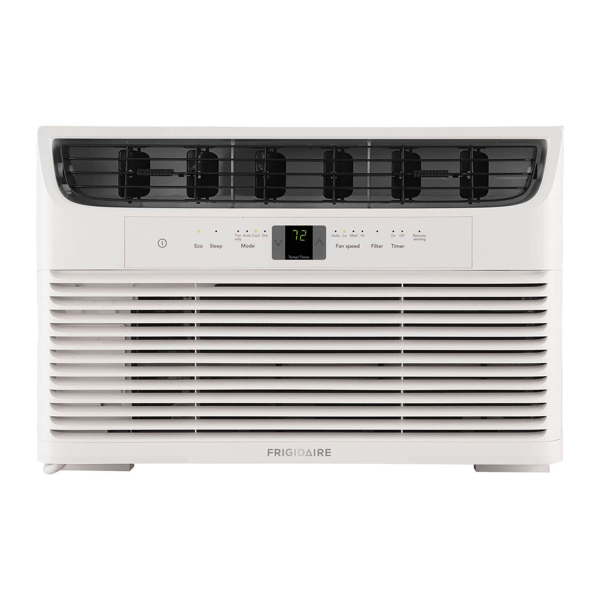 Frigidaire - 115V 8,000 BTU 350 Sq. Ft. Smart Window Air Conditioner with Remote - White