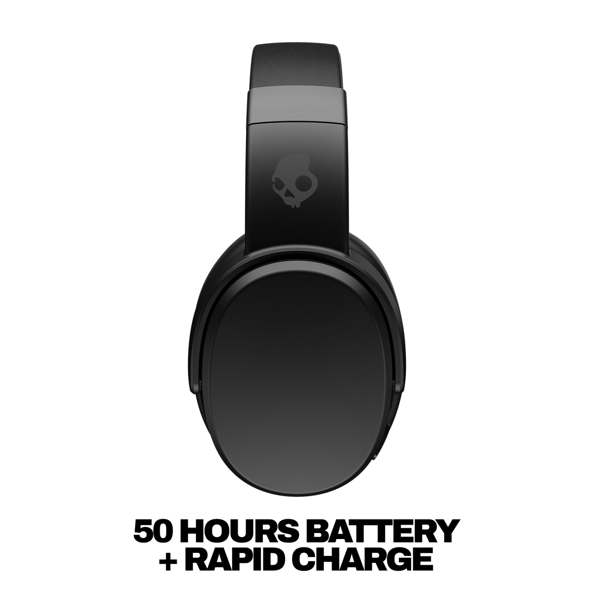 Skullcandy - Crusher 3.0 Wireless Over-the-Ear Heaphones - Black