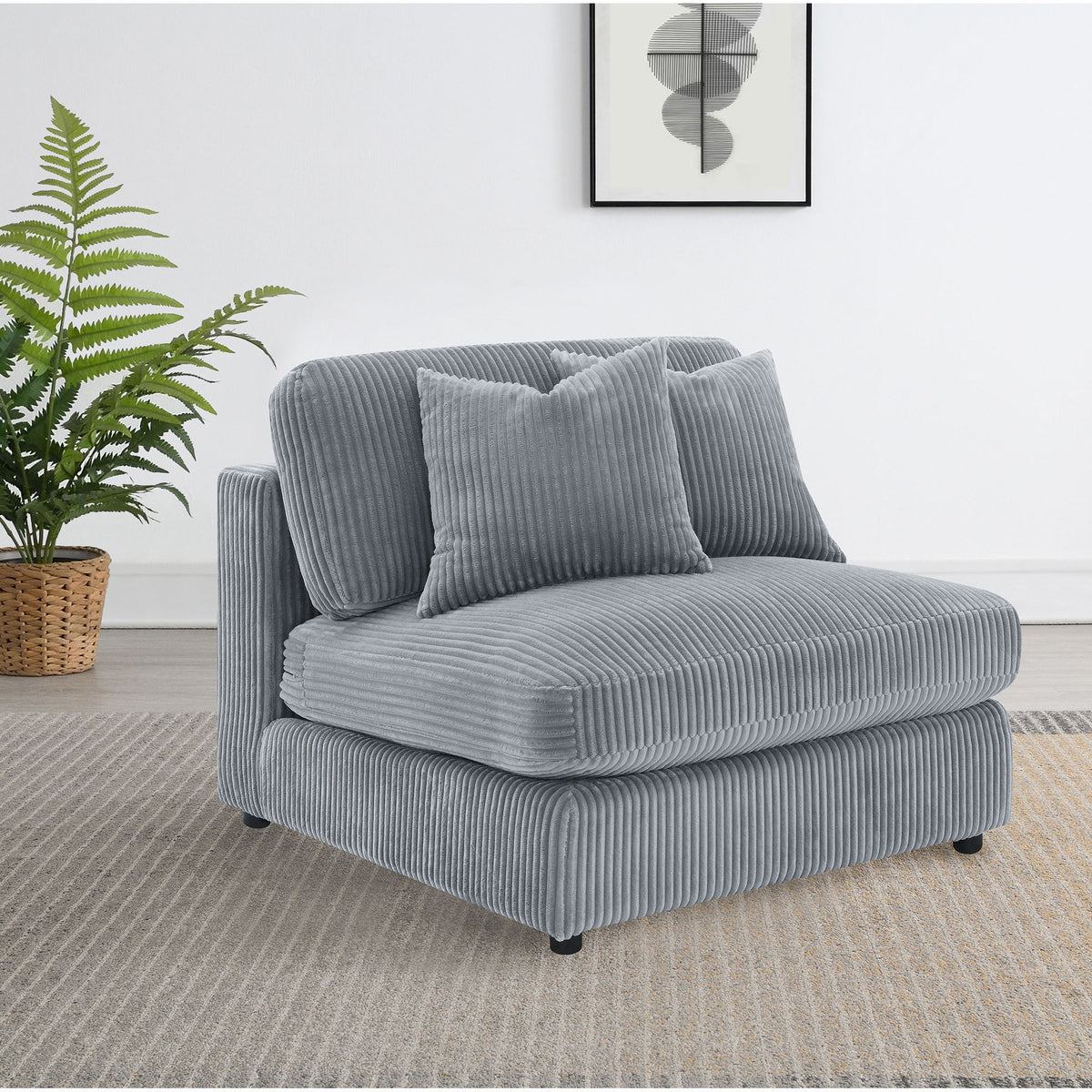 Cassidy - Upholstered Armless Chair