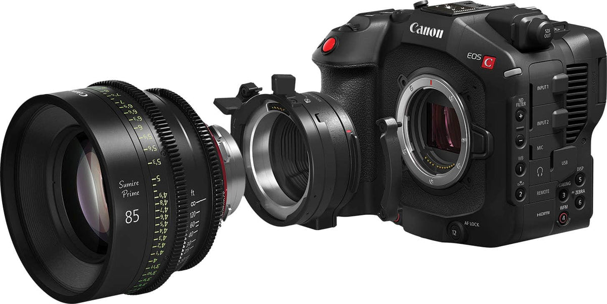 Canon - EOS C80 6K Video Mirrorless Cinema Camera (Body Only) - Black