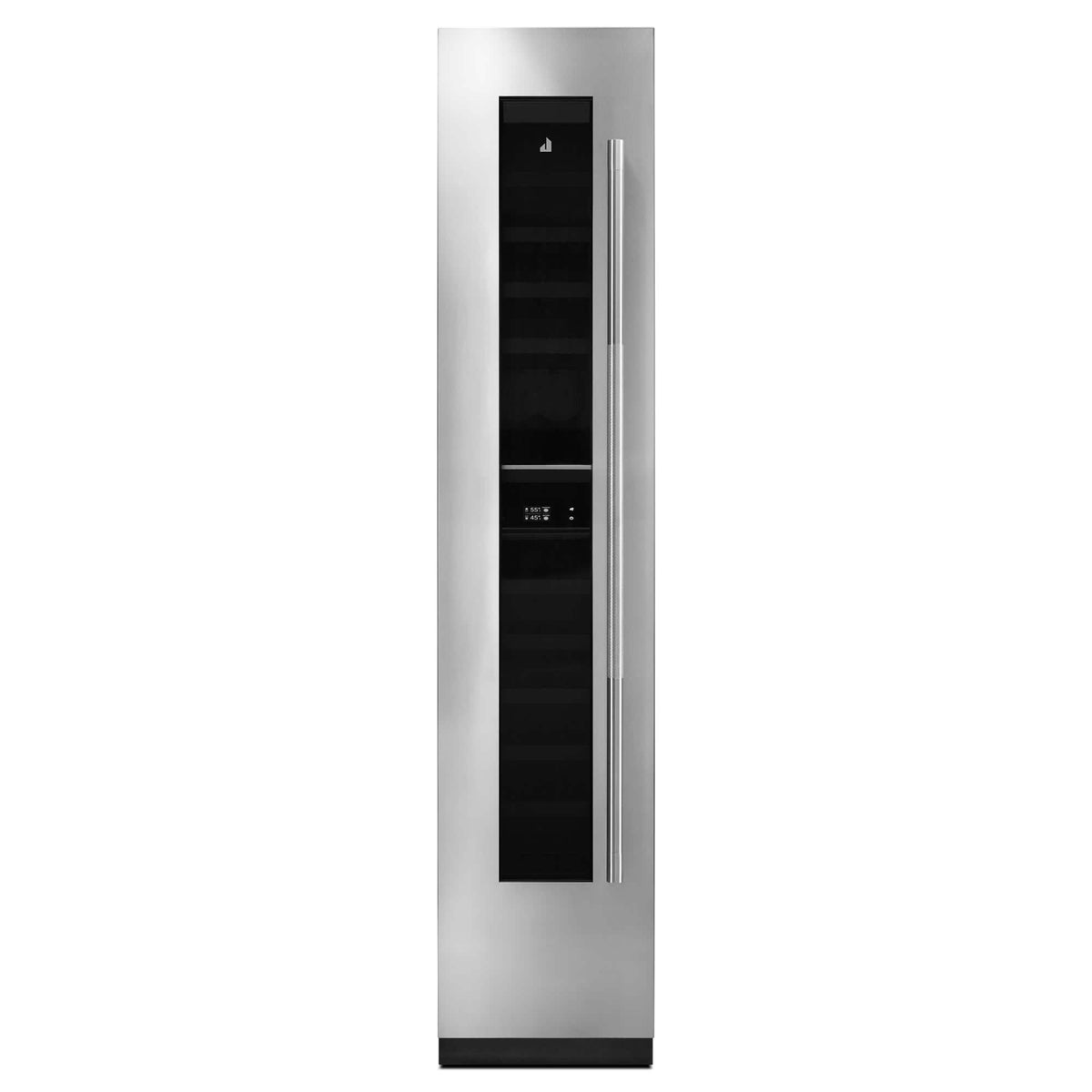 JennAir - 42-Bottle Left Swing Built-In Wine Column Refrigerator - Custom Panel Ready