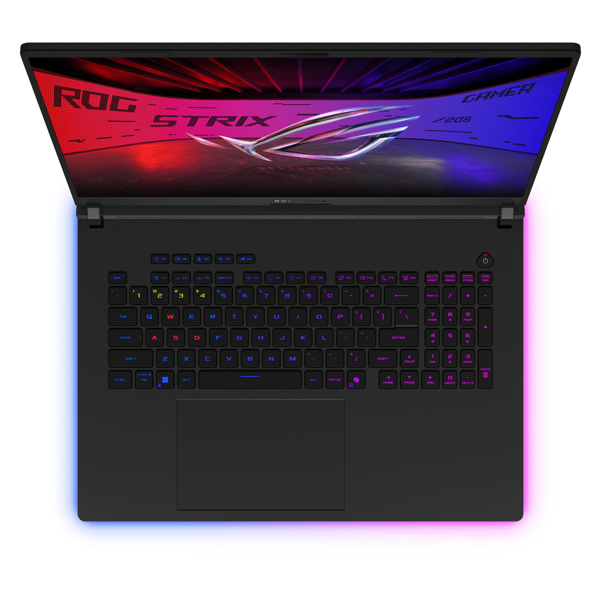 ASUS - ROG Strix SCAR 18 18" 4K 240Hz Gaming Laptop - Intel Core Ultra 9 HX Plus - 32GB RAM - NVIDIA GeForce RTX 5080 - 1TB SSD - Off Black