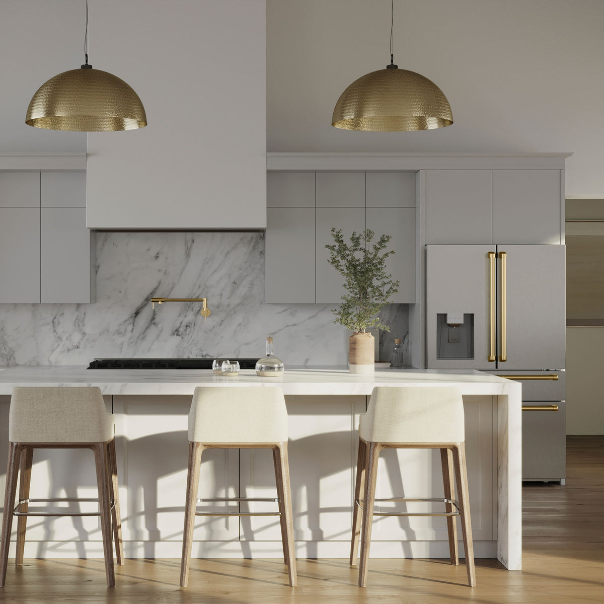 ZLINE - 46 inches - Externally Vented - Under cabinet Range Hood - Brushed Stainless Steel