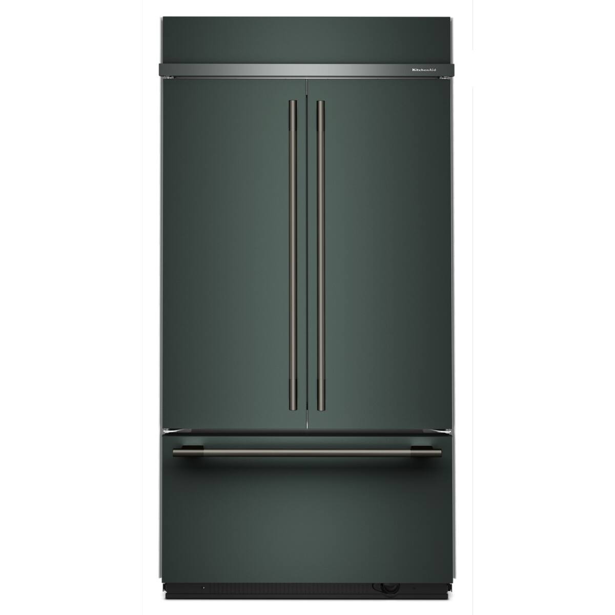 KitchenAid - 42 in. Wide 24.2 cu. ft. Built-In French Door Bottom Mount Refrigerator - Juniper